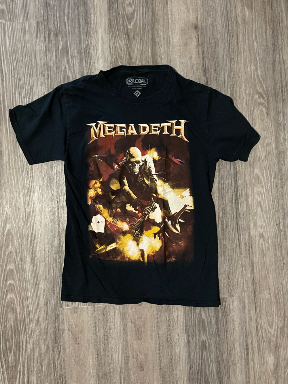 Megadeth Graphic Band Tee - Black